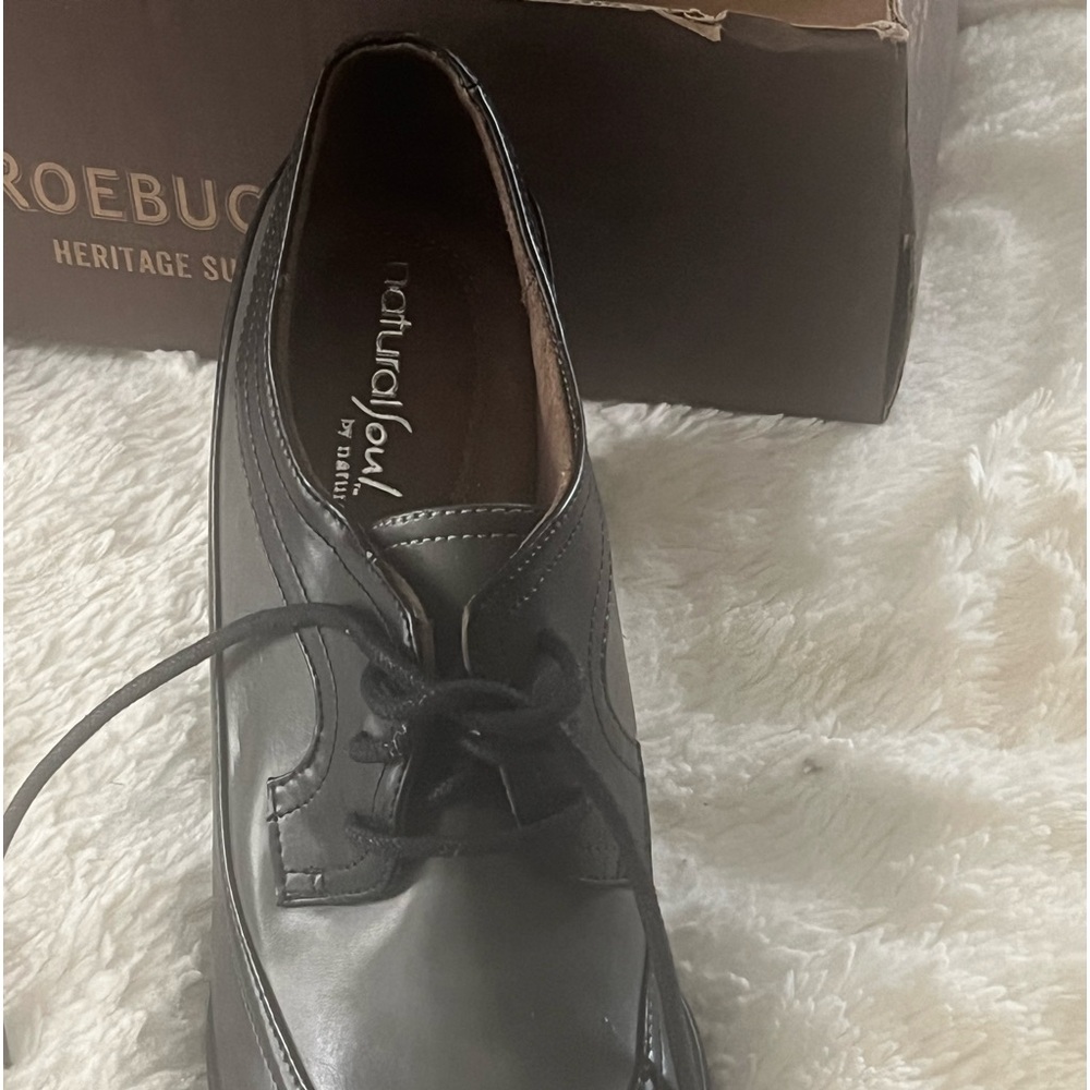Natural Soul gray and black shoes. Size 7. New